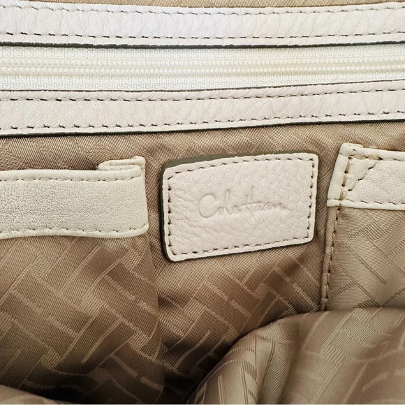 Cole Haan Leather Suede Duffle Hobo Bag - Picture 6 of 6